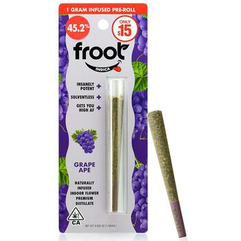 Froot Grape Ape Infused 1-gram Pre-roll