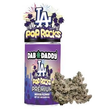 LA Pop Rocks Flower Dab Daddy® 14g Premium Indoor Flower
